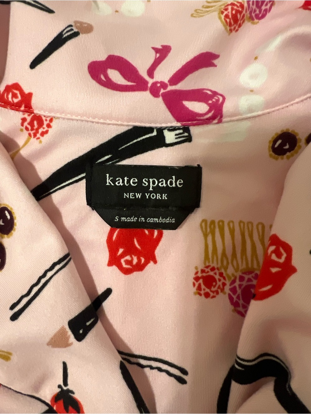 Kate Spade All Dolled Up Two pc PJ’s
